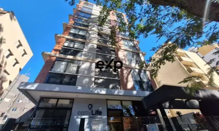 Apartamento com 1 quarto à venda na rua brigadeiro franco, 552, mercês, curitiba por r$ 480.000