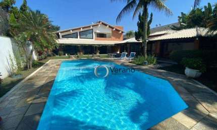 Casa em condomínio fechado com 4 quartos à venda na Avenida Kensei Tamayose, 231, Jardim Acapulco, Guarujá