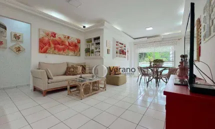 Apartamento com 3 dormitórios à venda, 100 m² por r$ 465.000,00 - enseada - guarujá/sp