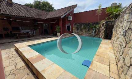 Casa em condomínio fechado com 3 quartos à venda na Rua José Giacometti, 250, Balneario Praia do Perequê, Guarujá