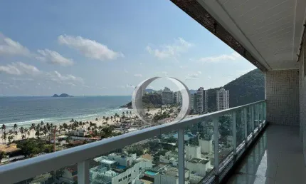 Apartamento com 3 dormitórios à venda, 95 m² por R$ 850.000,00 - Enseada - Guarujá/SP