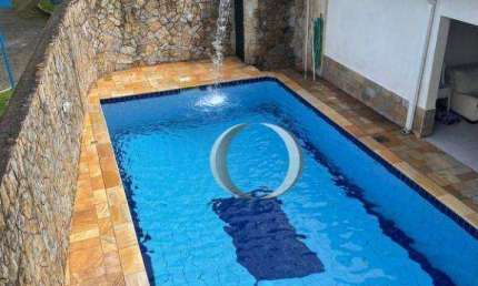 Casa em condomínio fechado com 4 quartos à venda na Rua Jitaro Itano, 119, Balneario Praia do Perequê, Guarujá
