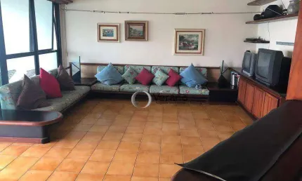 Apartamento com 3 dormitórios à venda, 160 m² por r$ 2.000.000,00 - astúrias - guarujá/sp