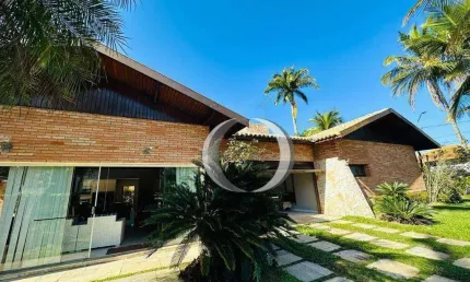 Casa em condomínio fechado com 5 quartos à venda na Avenida Manoel Alves de Moraes, 100, Jardim Três Marias, Guarujá