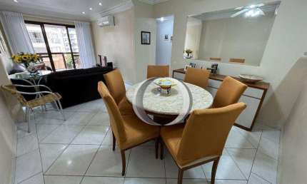 Apartamento com 3 dormitórios à venda, 100 m² por R$ 750.000,00 - Pitangueiras - Guarujá/SP