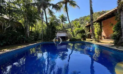 Casa em condomínio fechado com 5 quartos à venda na Avenida Moisés Sayão, 865, Balneario Praia do Perequê, Guarujá
