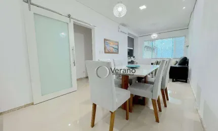 Totalmente reformado e mobiliado, 50 metros da praia