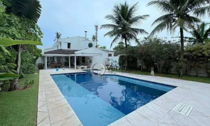 Casa no guaruja, 100 metros da praia, mansão a beira mar