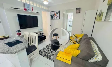 Apartamento com 2 quartos à venda na Avenida Leomil, 1213, Pitangueiras, Guarujá