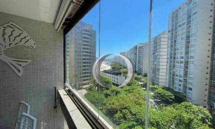 Guarujá Pitangueiras vista mar, 3 Quartos e 2 vagas.