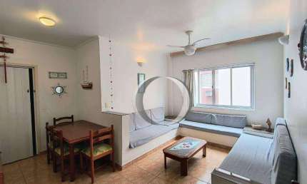 Apartamento com 1 dormitório à venda, 60 m² por R$ 275.000,00 - Enseada - Guarujá/SP