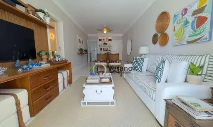 Apartamento na enseada com 3 quartos, sendo 1 suite, lazer completo