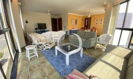 Apartamento com 3 dormitórios à venda, 140 m² por r$ 480.000,00 - enseada - guarujá/sp