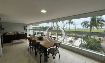 Apartamento com linda vista para o mar, lazer completo estilo clube, 3 vagas de garagem