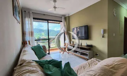 Apartamento reformado com 2 dormitórios sendo uma suíte à venda, no guarujá