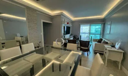 Apartamento com 3 dormitórios à venda, 130 m² por r$ 850.000,00 - enseada - guarujá/sp