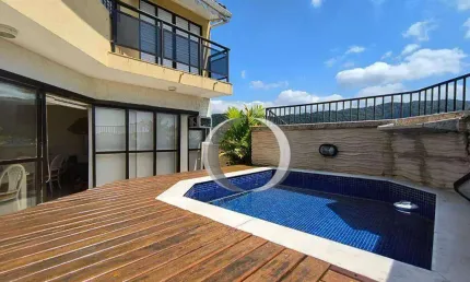 Cobertura com 3 dormitórios à venda, 137 m² por R$ 1.000.000,00 - Enseada - Guarujá/SP