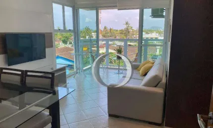 Apartamento com 2 dormitórios à venda, 72 m² por R$ 360.000,00 - Enseada - Guarujá/SP