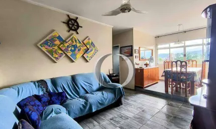 Apartamento com 2 dormitórios à venda, 68 m² por r$ 350.000,00 - enseada - guarujá/sp