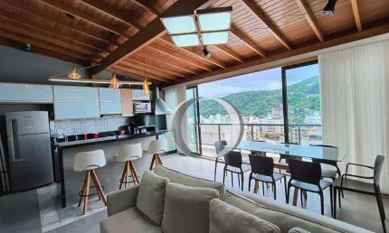 Apartamento com 2 dormitórios à venda, 90 m² por r$ 850.000,00 - enseada - guarujá/sp