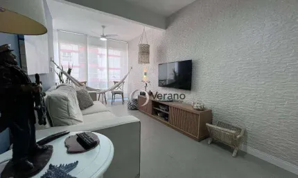 Apartamento com 2 dormitórios à venda, 81 m² por R$ 530.000,00 - Tombo - Guarujá/SP