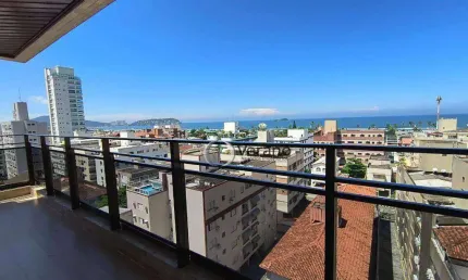 Apartamento vista mar, 3 dormitórios sendo 1 suíte - r$ 850.000 - enseada - guarujá/sp