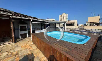 Cobertura com 3 dormitórios à venda, 180 m² por R$ 450.000,00 - Enseada - Guarujá/SP