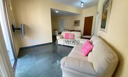 Apartamento com 2 dormitórios à venda, 86 m² por r$ 350.000,00 - enseada - guarujá/sp