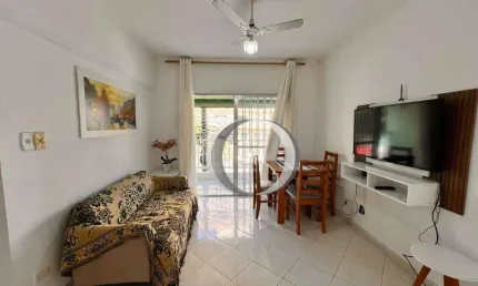 Apartamento com 1 dormitório à venda, 55 m² por r$ 270.000,00 - enseada - guarujá/sp