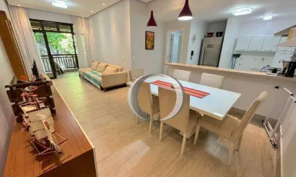 Reserva enseada - condomínio frente mar, apartamento com 3 quartos, sendo 1 suíte à venda, 120 m² por r$ 980.000 - enseada - guarujá/sp