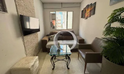 Apartamento com 2 dormitórios à venda, 55 m² por r$ 280.000,00 - enseada - guarujá/sp