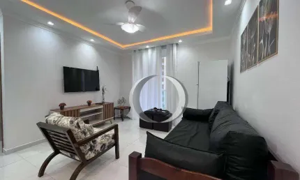 Apartamento com 1 dormitório à venda, 55 m² por R$ 380.000,00 - Pitangueiras - Guarujá/SP