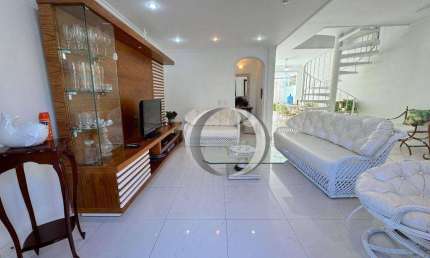 Costa do Mar - Casa em frente ao mar com 3 quartos, sendo 1 suíte à venda, 190 m² por R$ 1.100.000 - Enseada - Guarujá/SP