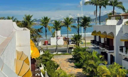 Costa do Mar - Casa frente ao mar com 3 quartos, sendo 1 suíte à venda, 190 m² por R$ 960.000 - Enseada - Guarujá/SP
