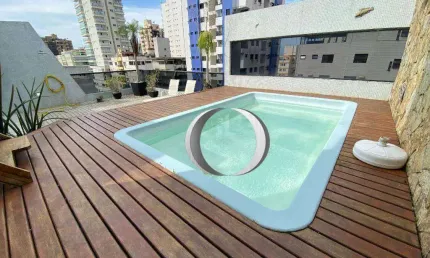 Cobertura com 3 dormitórios à venda, 180 m² por R$ 900.000,00 - Enseada - Guarujá/SP