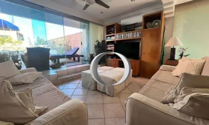 Cobertura com 4 dormitórios à venda, 240 m² por R$ 1.200.000,00 - Enseada - Guarujá/SP