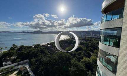 Apartamento com 4 dormitórios à venda, 224 m² por R$ 2.600.000,00 - Enseada - Guarujá/SP