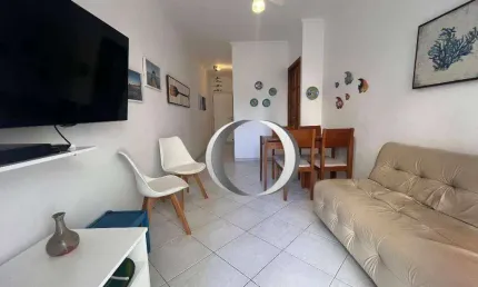 Apartamento com 2 dormitórios à venda, 62 m² por R$ 430.000,00 - Enseada - Guarujá/SP