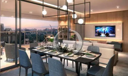 Apartamento com 3 dormitórios à venda, 157 m² por R$ 3.750.000,00 - Moema - São Paulo/SP