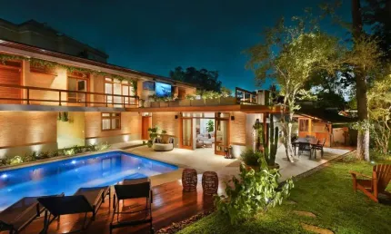 Casa com 5 dormitórios à venda, 403 m² por R$ 6.500.000,00 - Alphaville 04 - Santana de Parnaíba/SP