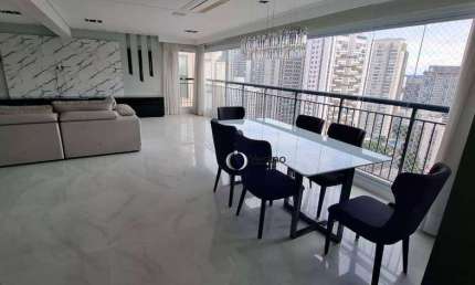 Apartamento com 3 suítes à venda, 213 m² por R$ 3.700.000 - Brooklin - São Paulo/SP