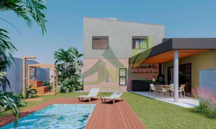 Projeto Diferenciado Casas em Condomínio com Vista das Montanhas em Atibaia