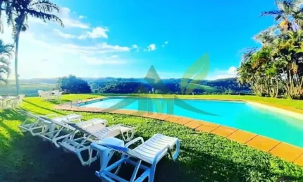 Pousada com spa, haras e produção de feno à venda em Atibaia – 14 alqueires