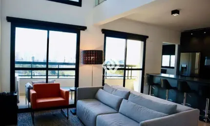 Apartamento Duplex com 1 dormitório à venda, 95 m² por R$ 960.000,00 - Jardim Aquarius - São José dos Campos/SP