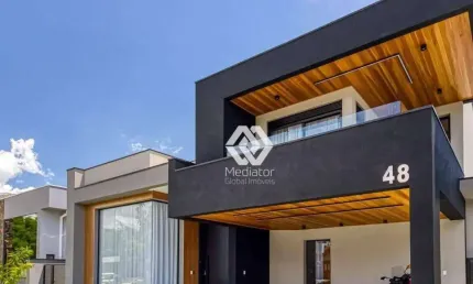 Sobrado com 3 suítes à venda Mont Blanc, 323 m² por R$ 3.490.000 - Condomínio Residencial Mont Blanc - São José dos Campos/SP