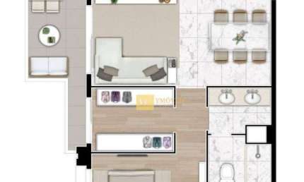 Apartamento com 3 dormitórios à venda, 77 m² por R$ 793.000,00 - Cristo Rei - Curitiba/PR