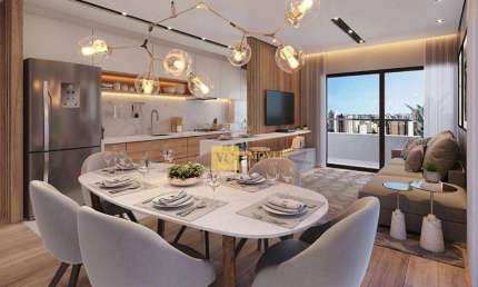 Apartamento com 3 dormitórios à venda, 99 m² por R$ 1.140.000,00 - Cabral - Curitiba/PR