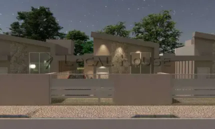 Casa Própria em Condomínio Fechado na Fazenda Rio Grande - 60m²