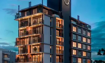 Studio à venda em Curitiba, Bigorrilho, com 1 quarto, 26,15m²