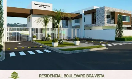 Residencial Boulevard terreno condominio fechado no Santa Candida